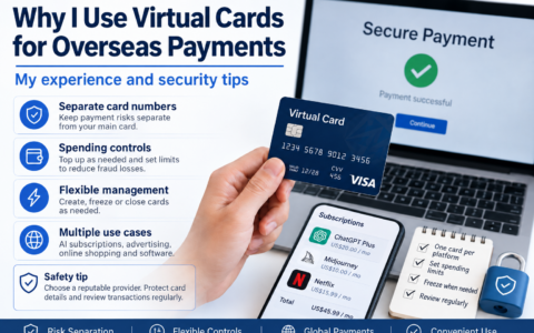 Virtual card payment security: spending controls and risk separation