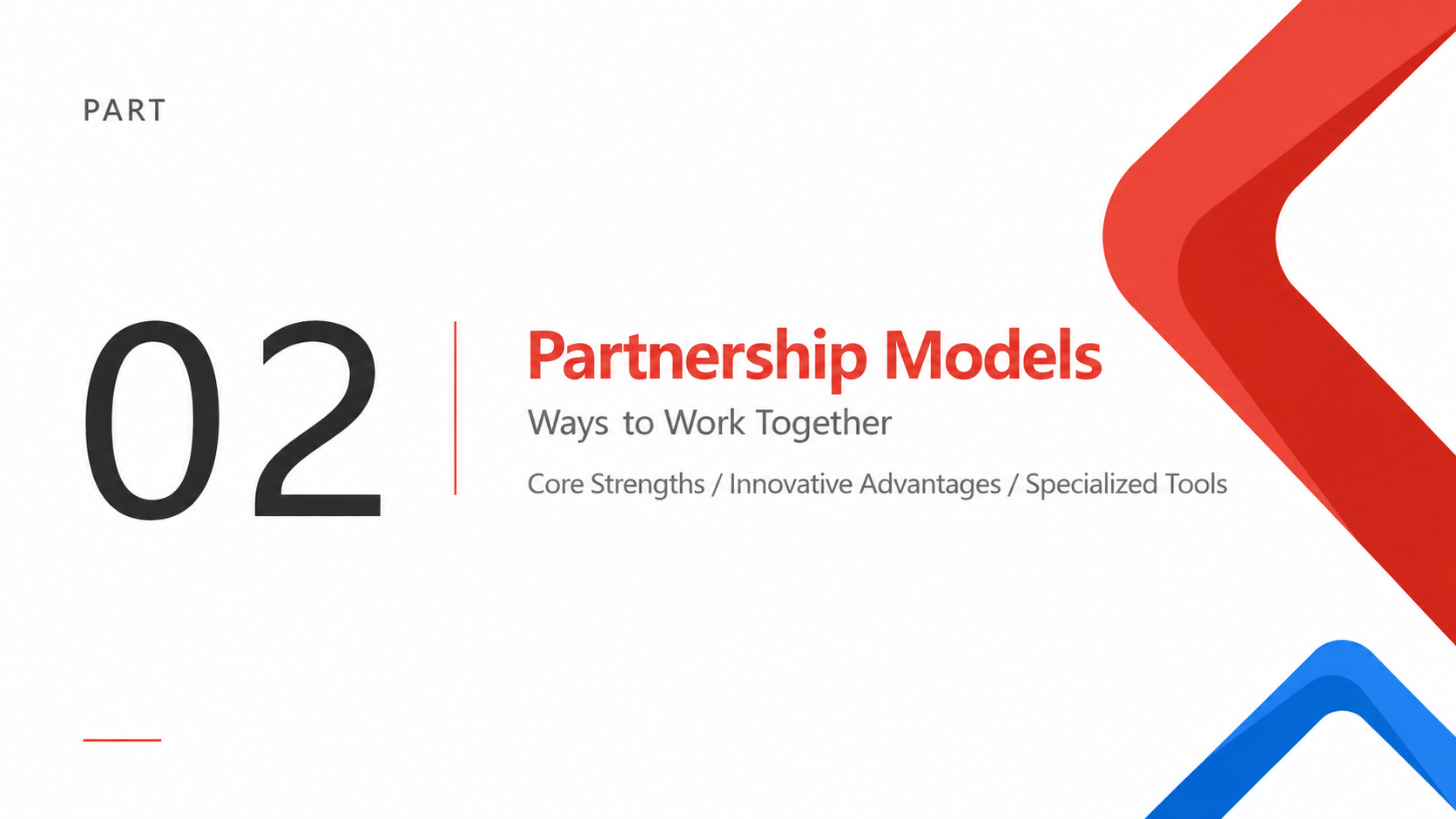 Partnership models