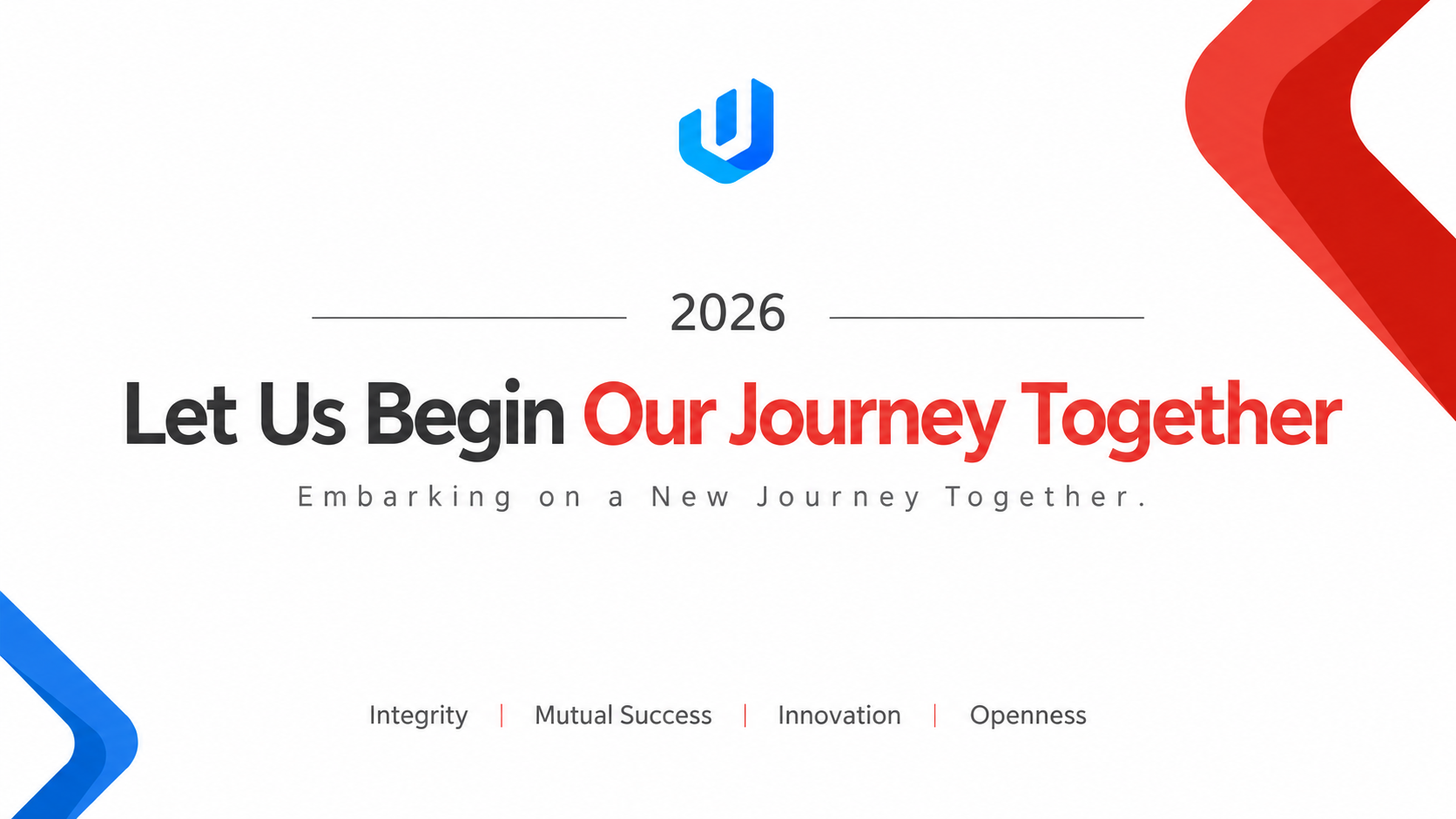 Beginning a new journey together