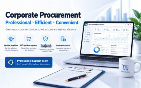 Corporate procurement: suppliers, efficiency, compliance and cost management