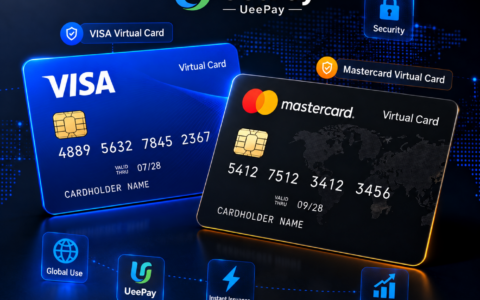 UeePay Visa and Mastercard virtual cards for global payments